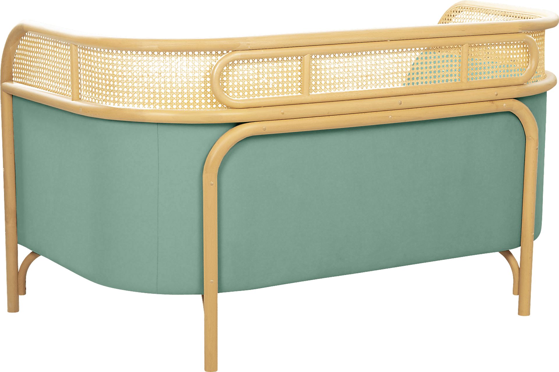 Bybee Blue Loveseat - Image 3