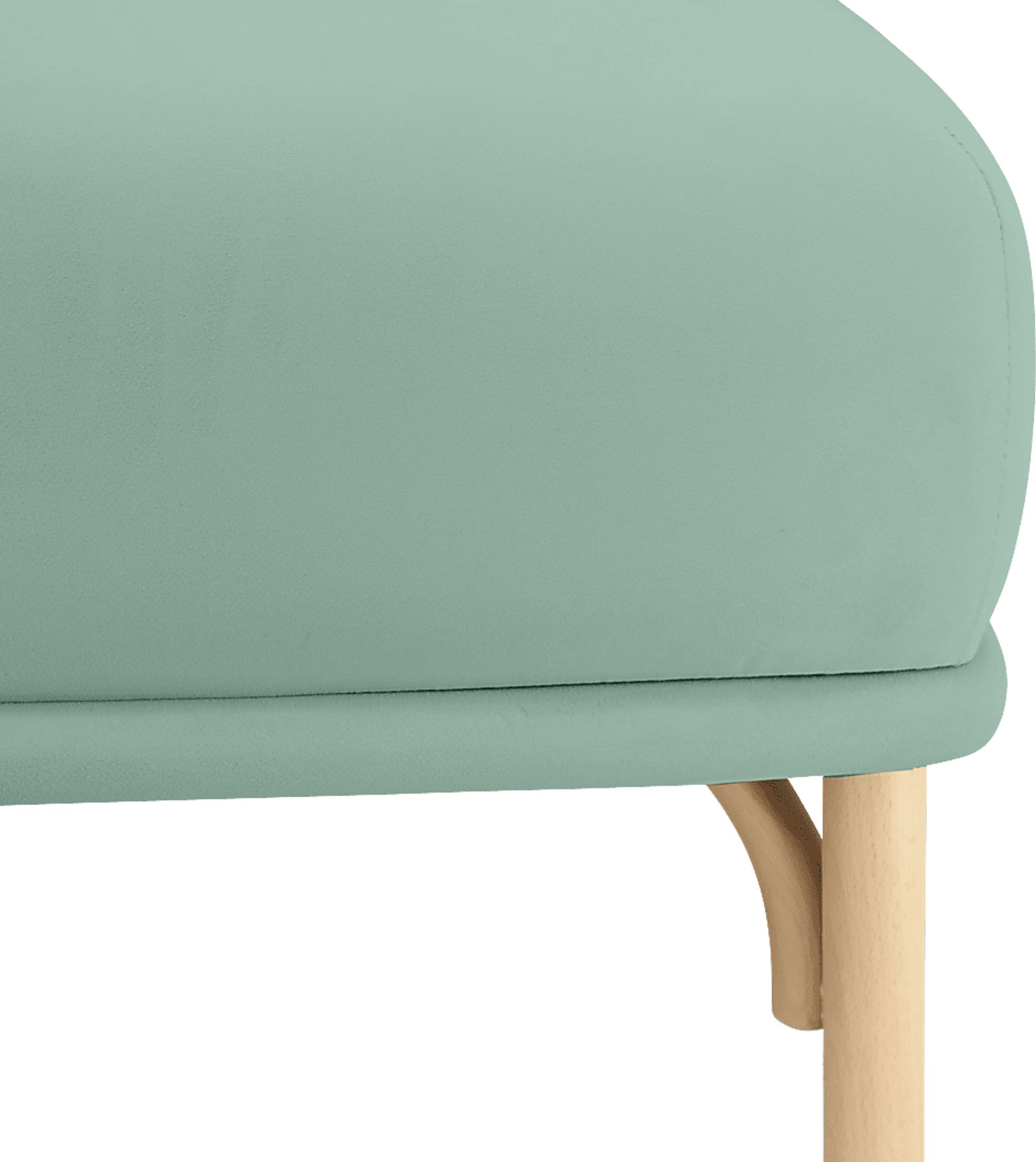 Bybee Blue Ottoman - Image 3