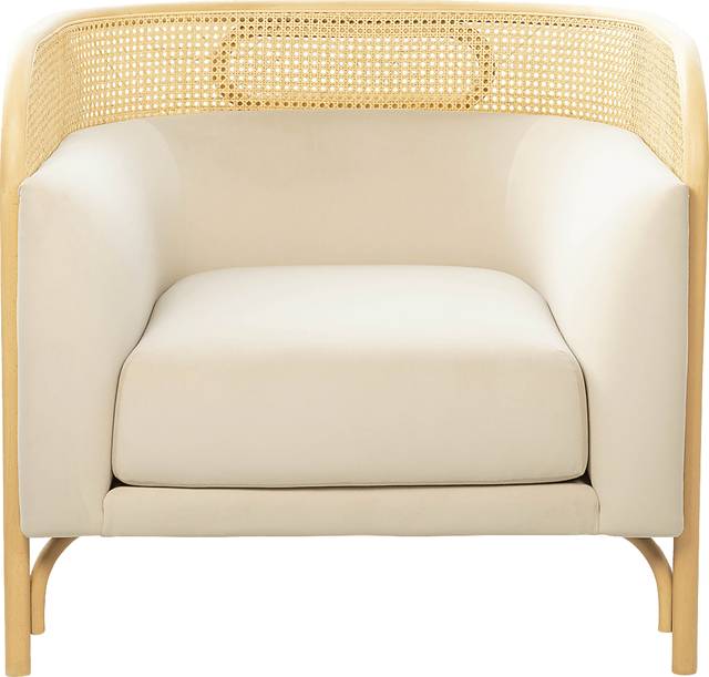 Bybee Cream Accent Chair - Thumbnail - Image 5