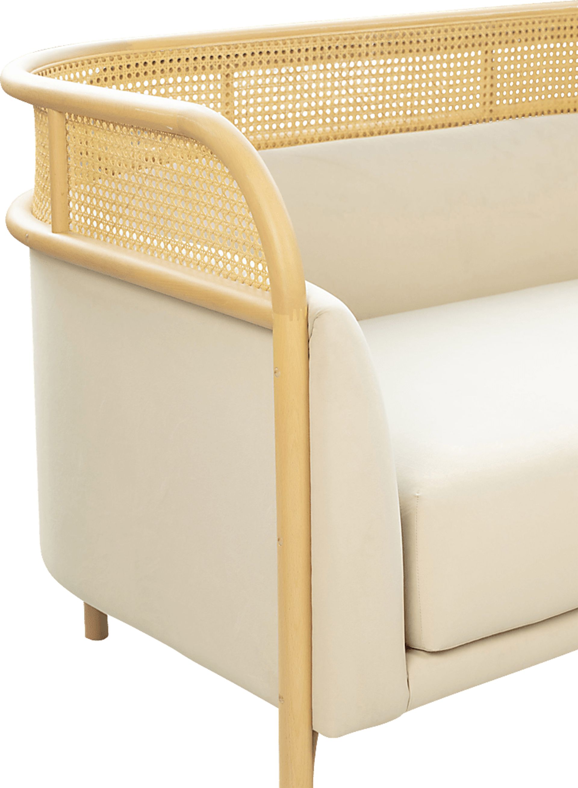 Bybee Cream Loveseat - Image 4