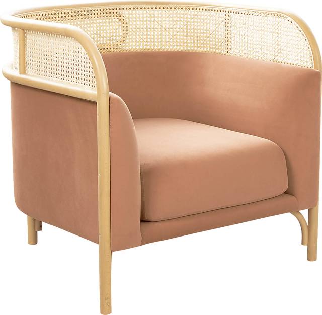 Bybee Mauve Accent Chair - Thumbnail - Image 1
