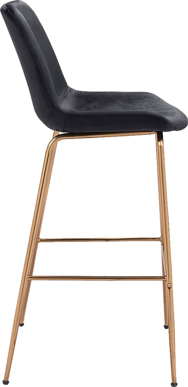 Byerstone Black Barstool - Thumbnail - Image 3