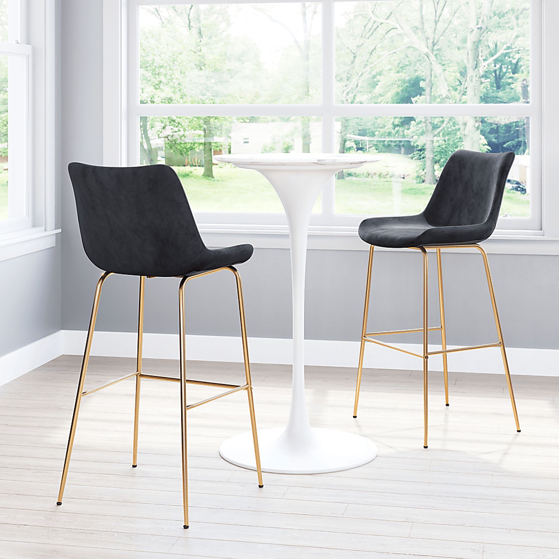 Byerstone Black Barstool - Image 5