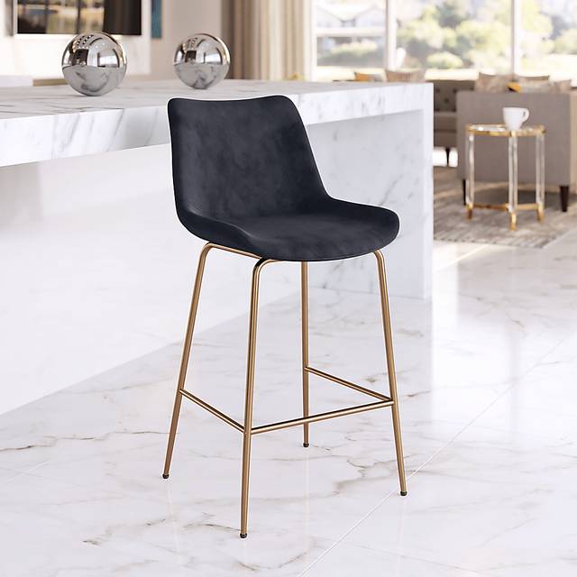 Byerstone Black Counter Height Stool - Thumbnail - Image 2