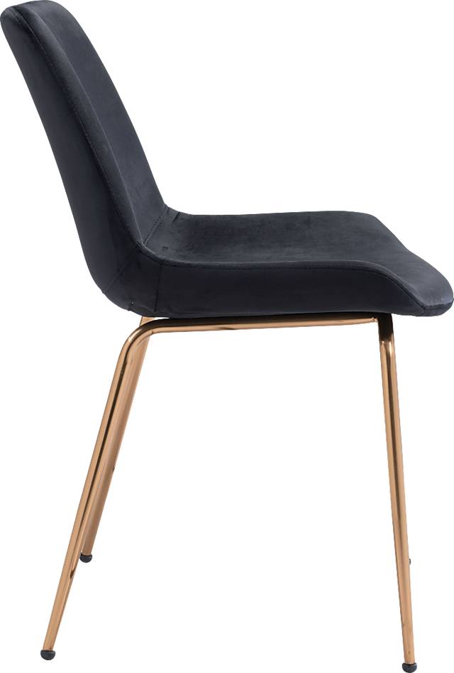 Byerstone Black Side Chair, Set of 2 - Thumbnail - Image 3