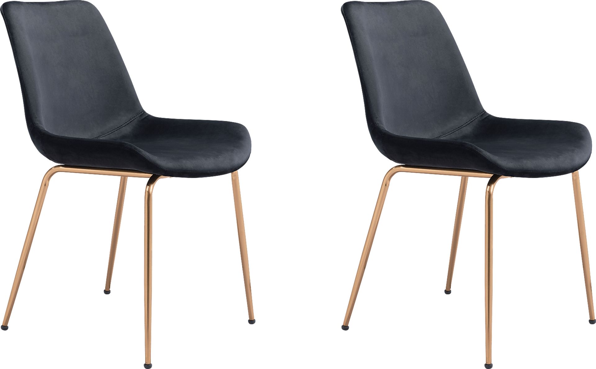 Byerstone Black Side Chair, Set of 2 - Image 1