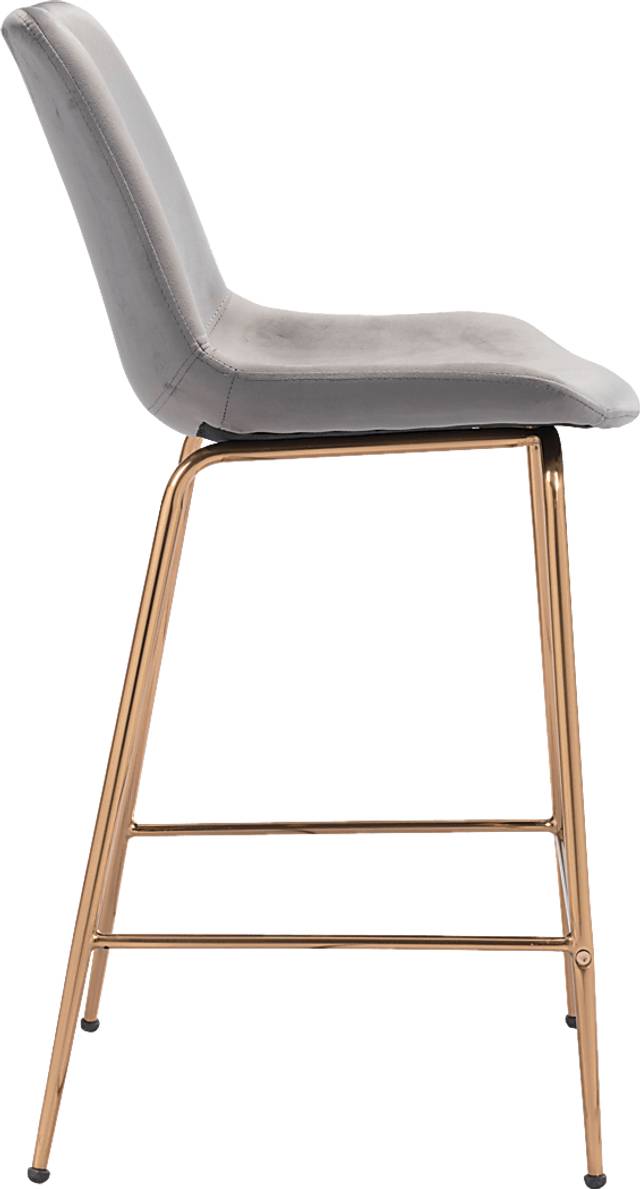 Byerstone Gray Counter Height Stool - Thumbnail - Image 3