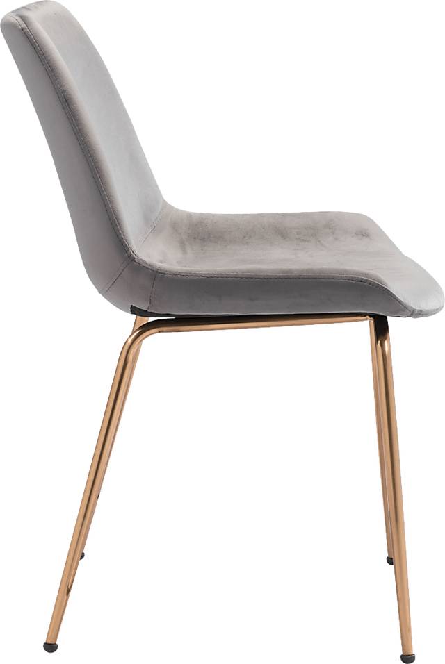 Byerstone Gray Side Chair, Set of 2 - Thumbnail - Image 3