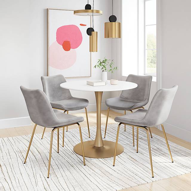 Byerstone Gray Side Chair, Set of 2 - Thumbnail - Image 5