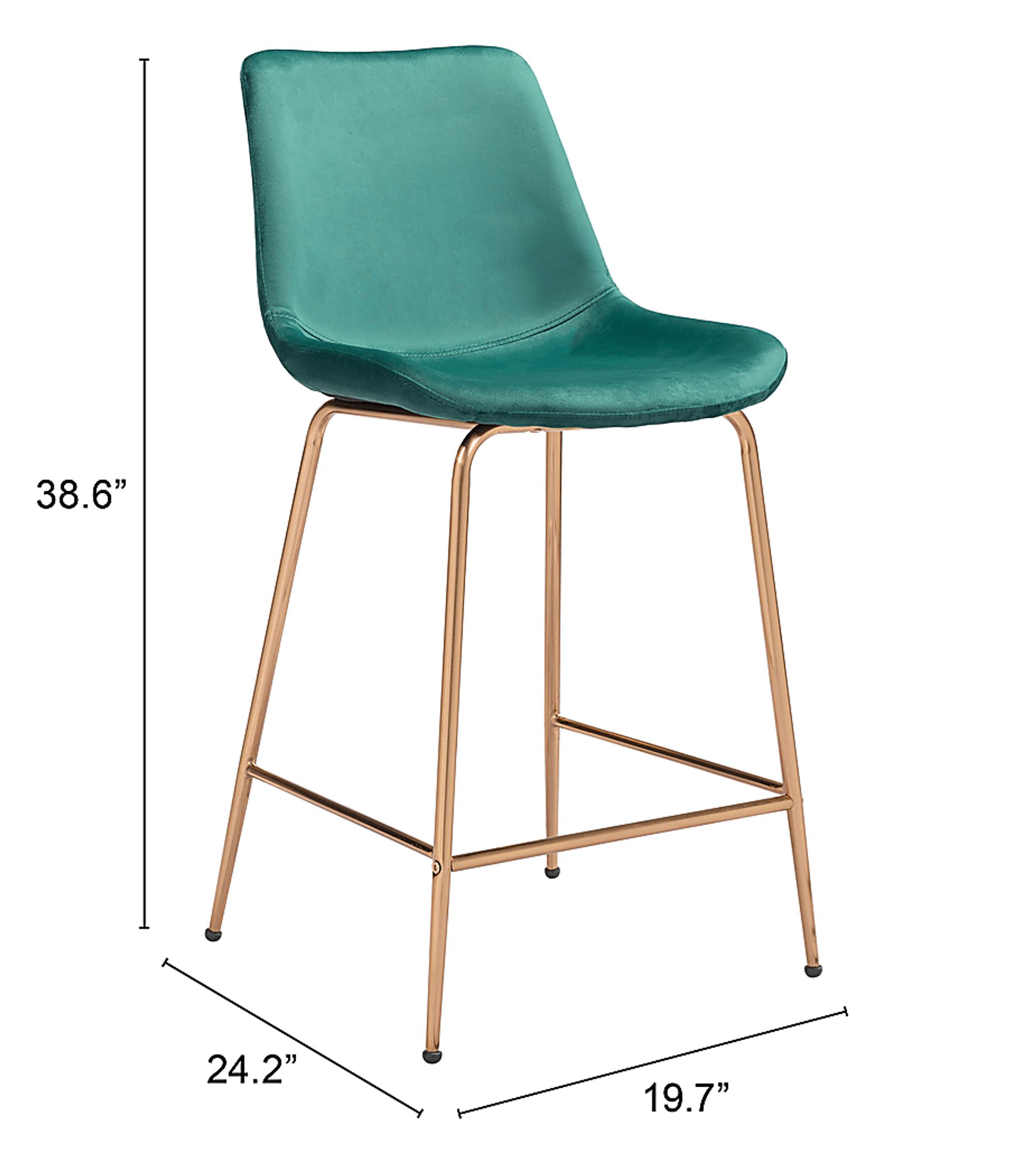 Byerstone Green Counter Height Stool - Image 6