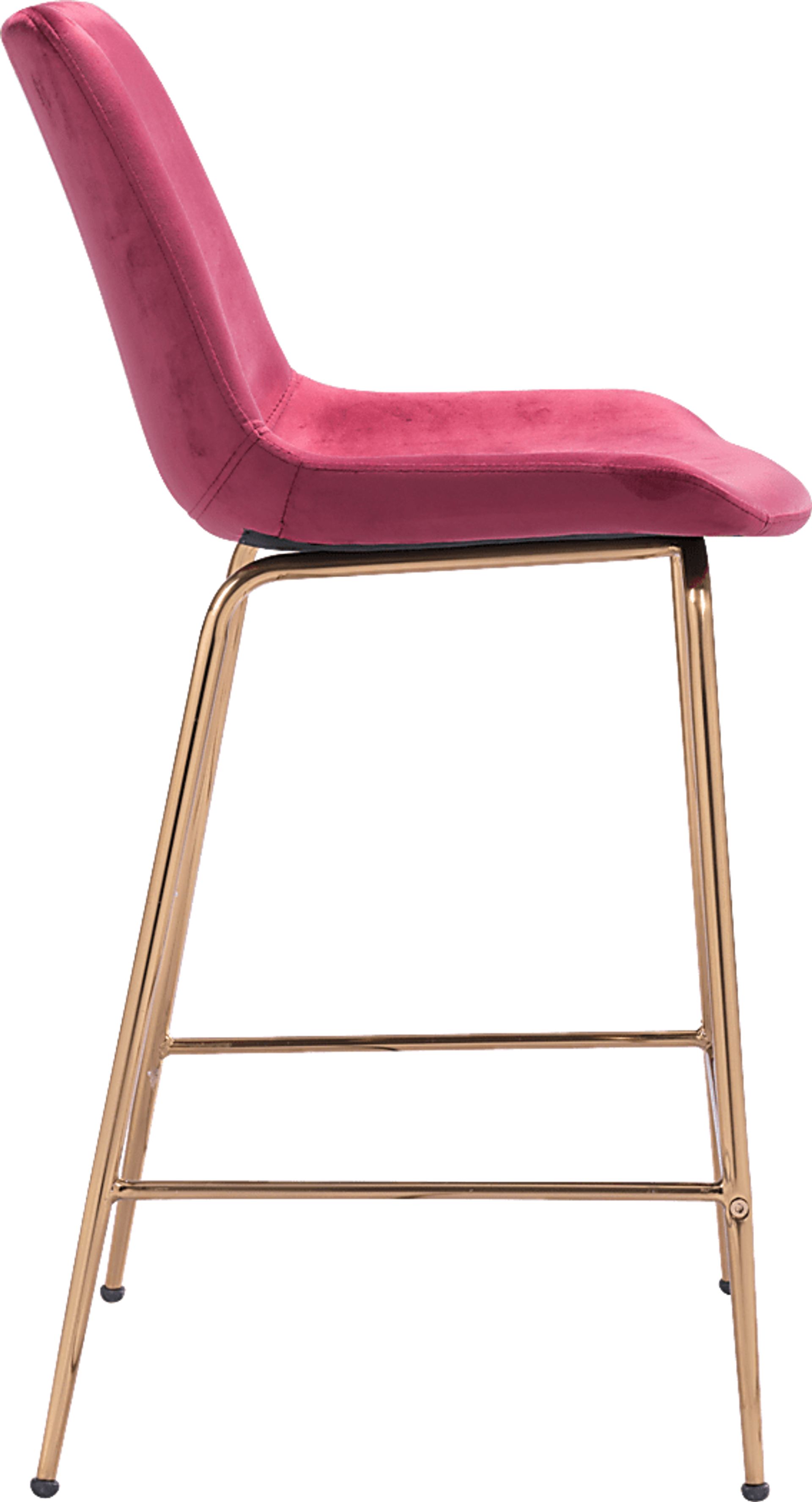 Byerstone Red Counter Height Stool - Image 3