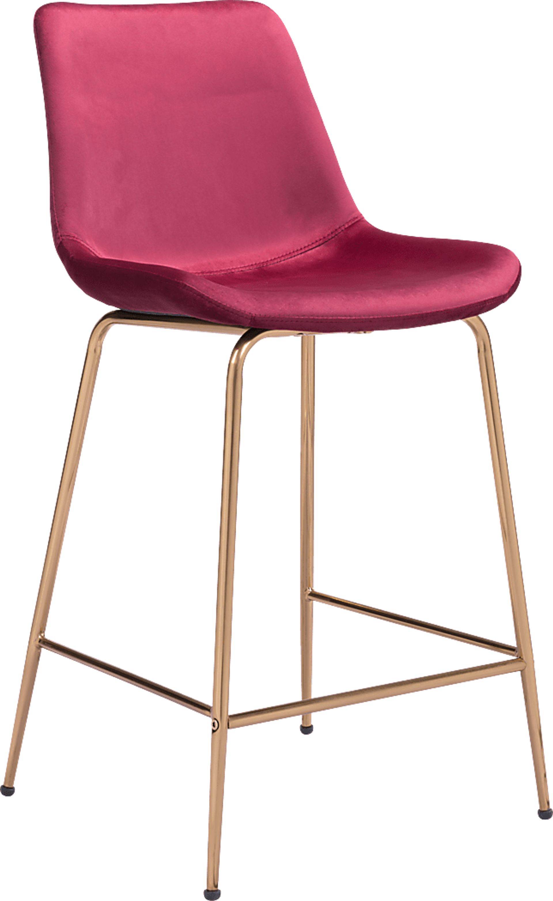 Byerstone Red Counter Height Stool - Image 1