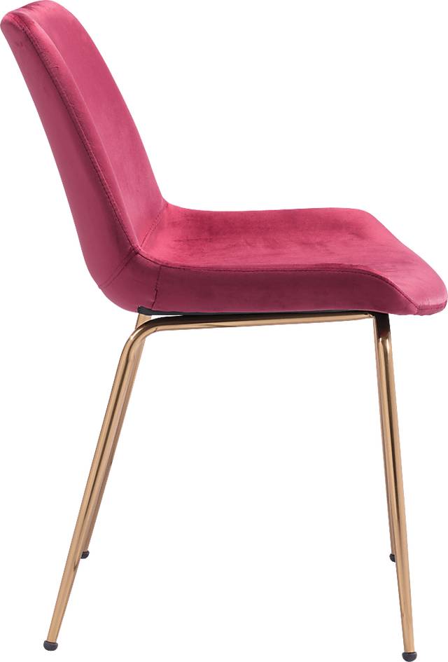Byerstone Red Side Chair, Set of 2 - Thumbnail - Image 3