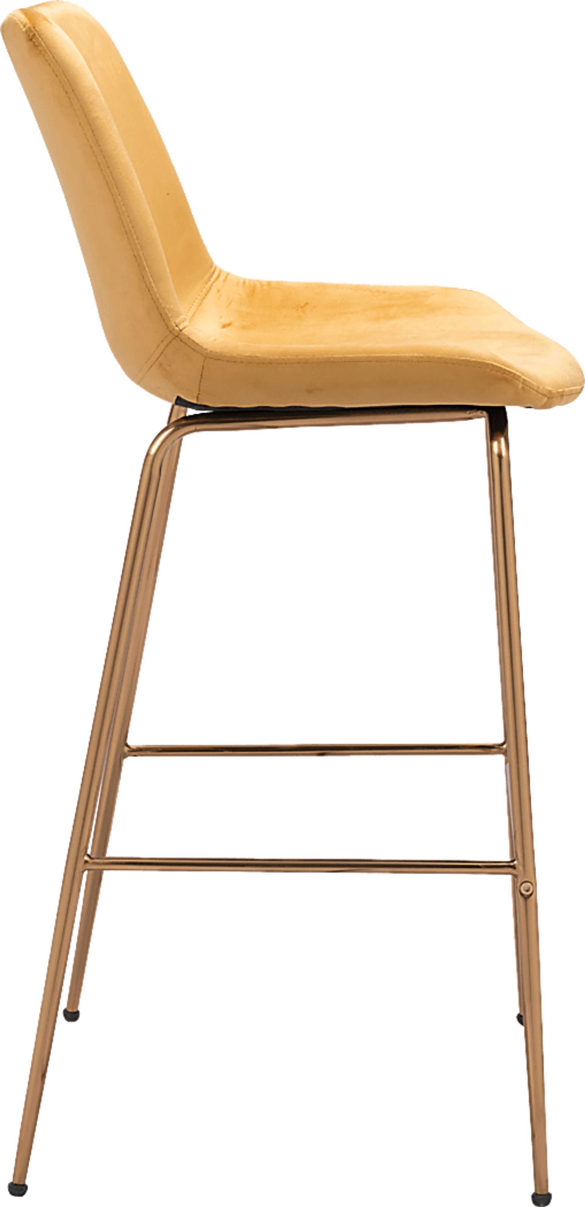 Byerstone Yellow Barstool - Image 3