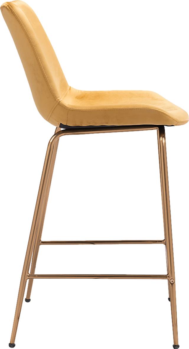 Byerstone Yellow Counter Height Stool - Thumbnail - Image 3