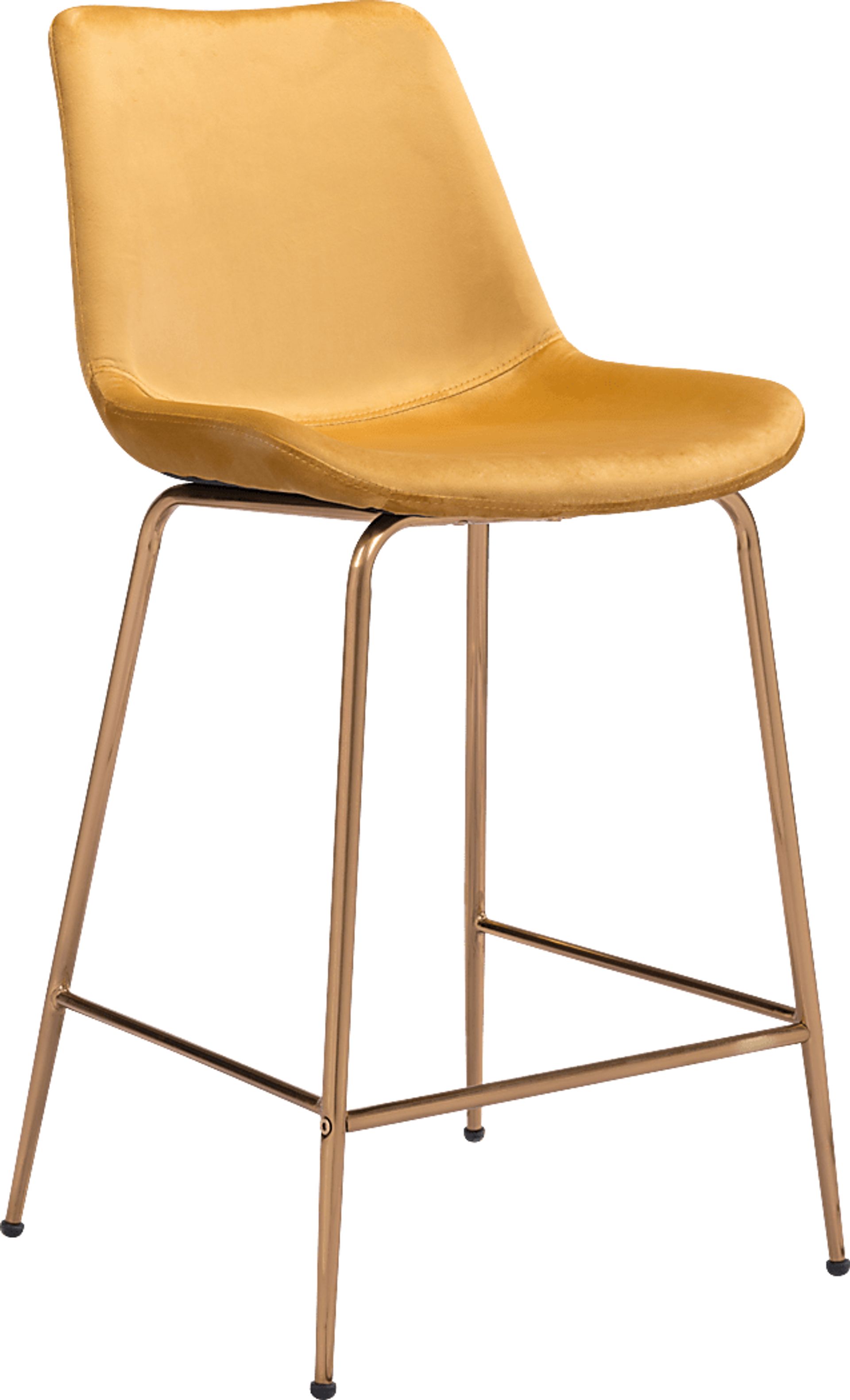 Byerstone Yellow Counter Height Stool - Image 1