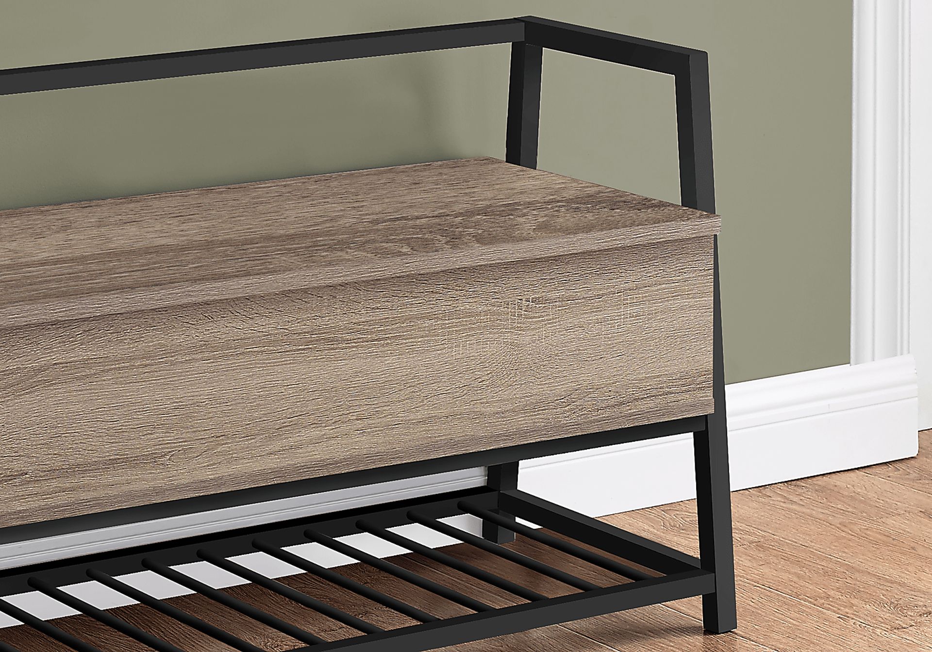 Byestreet Beige Bench - Image 3