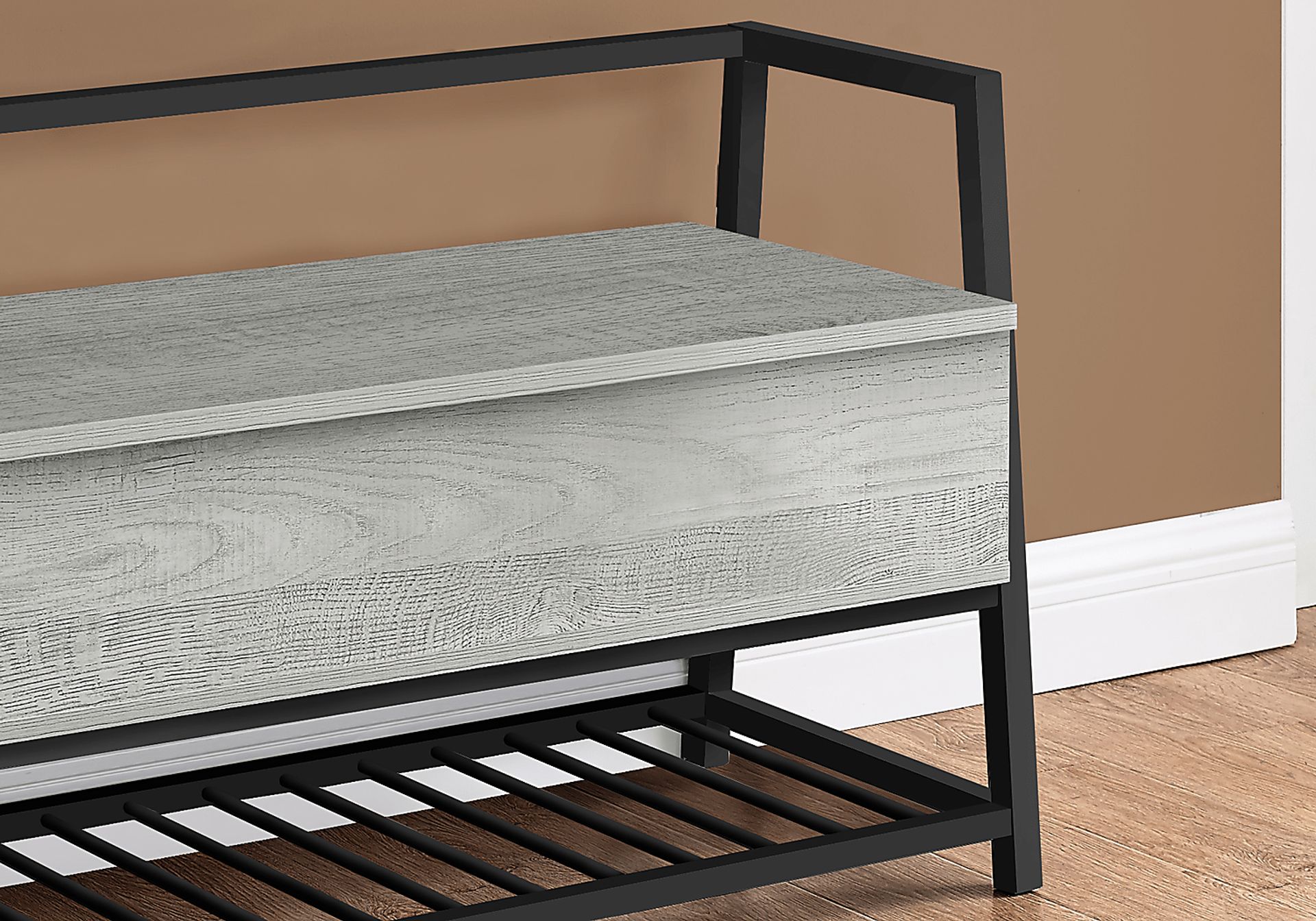 Byestreet Gray Bench - Image 3