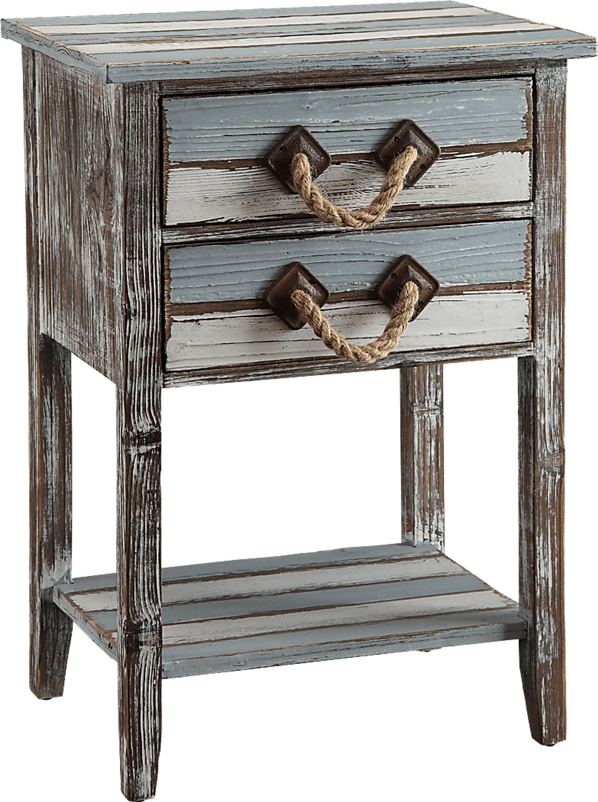 Bynam Bay Blue Accent Table - Image 1