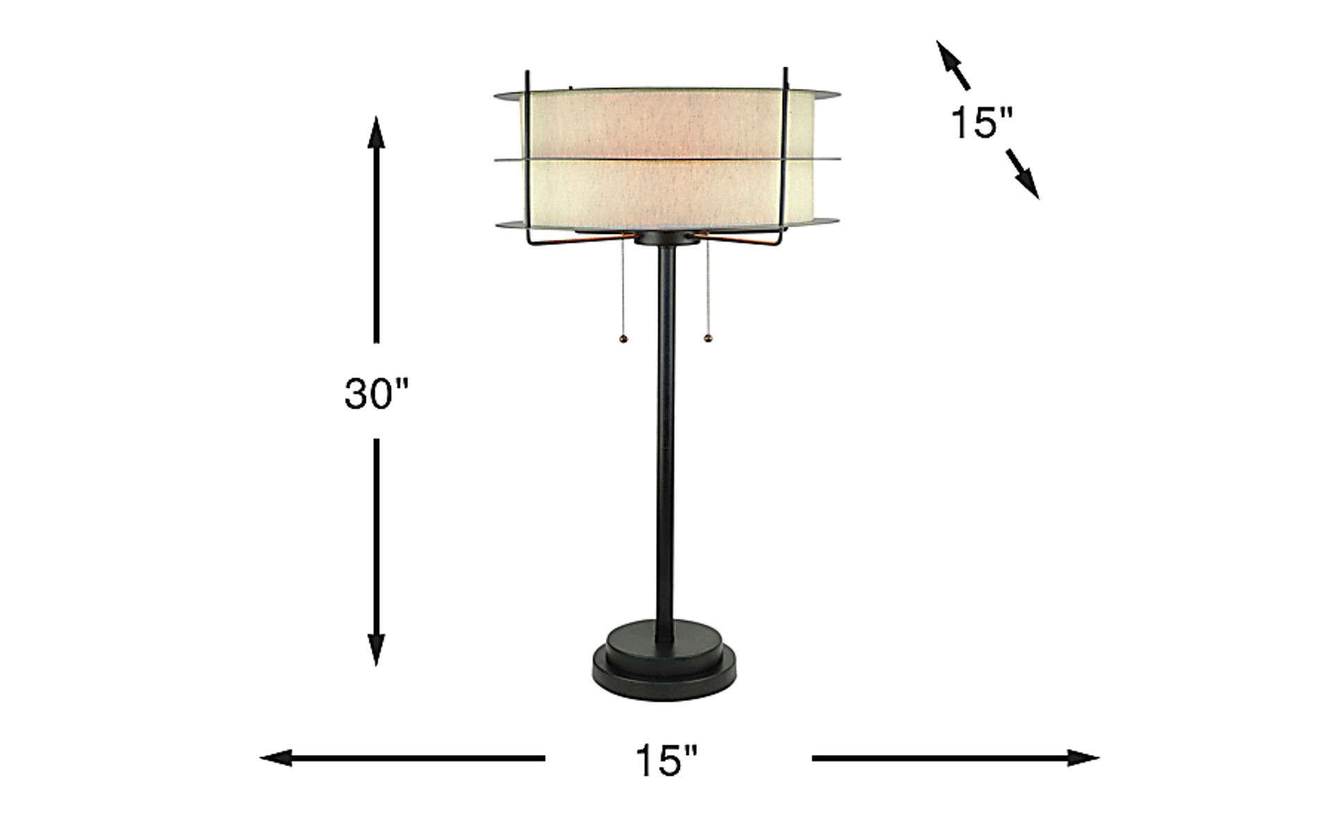 Dimension Image. Please refer to the Dimension Tab on this page for dimension details.