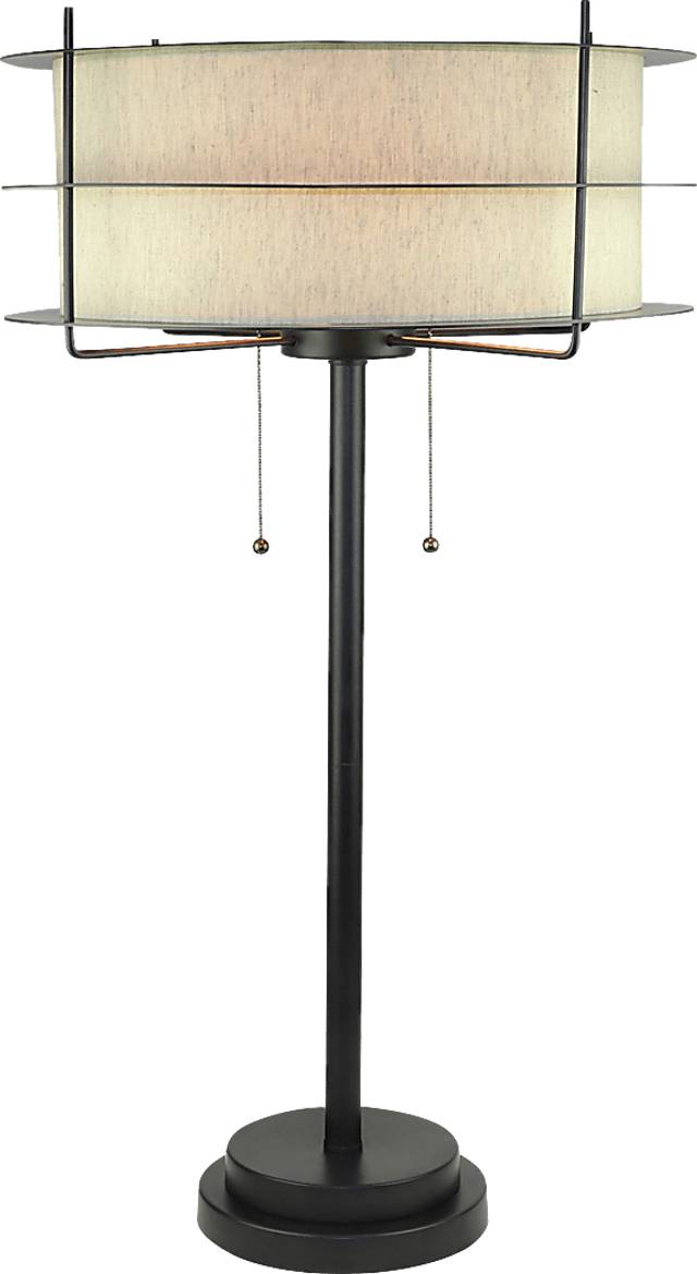Bynes Black Lamp - Thumbnail - Image 1