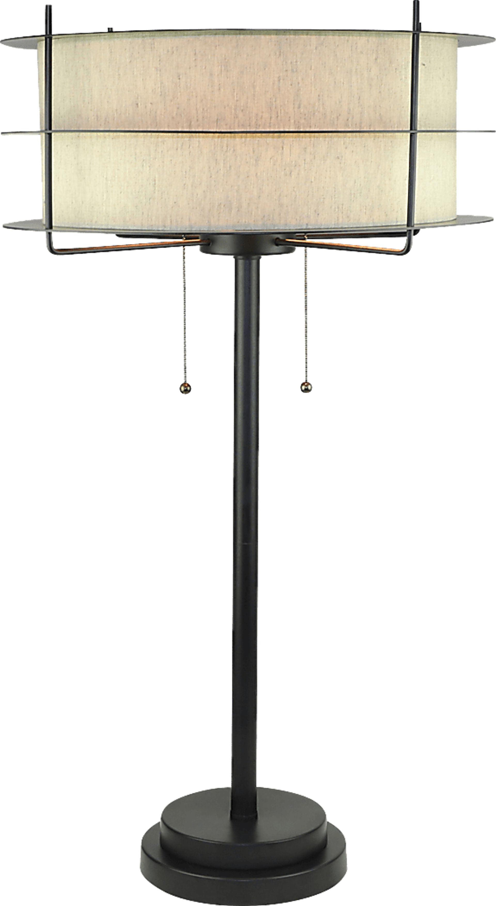 Bynes Black Lamp - Image 1