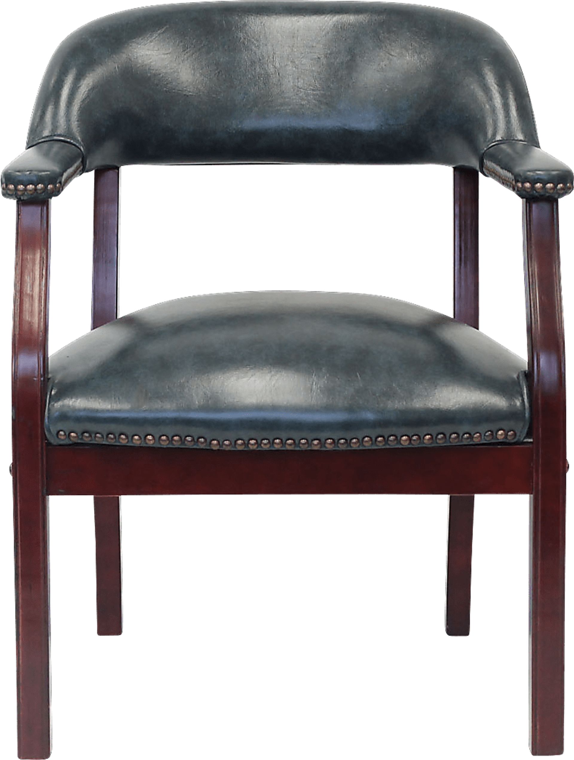 Byres Blue Desk Chair - Image 2