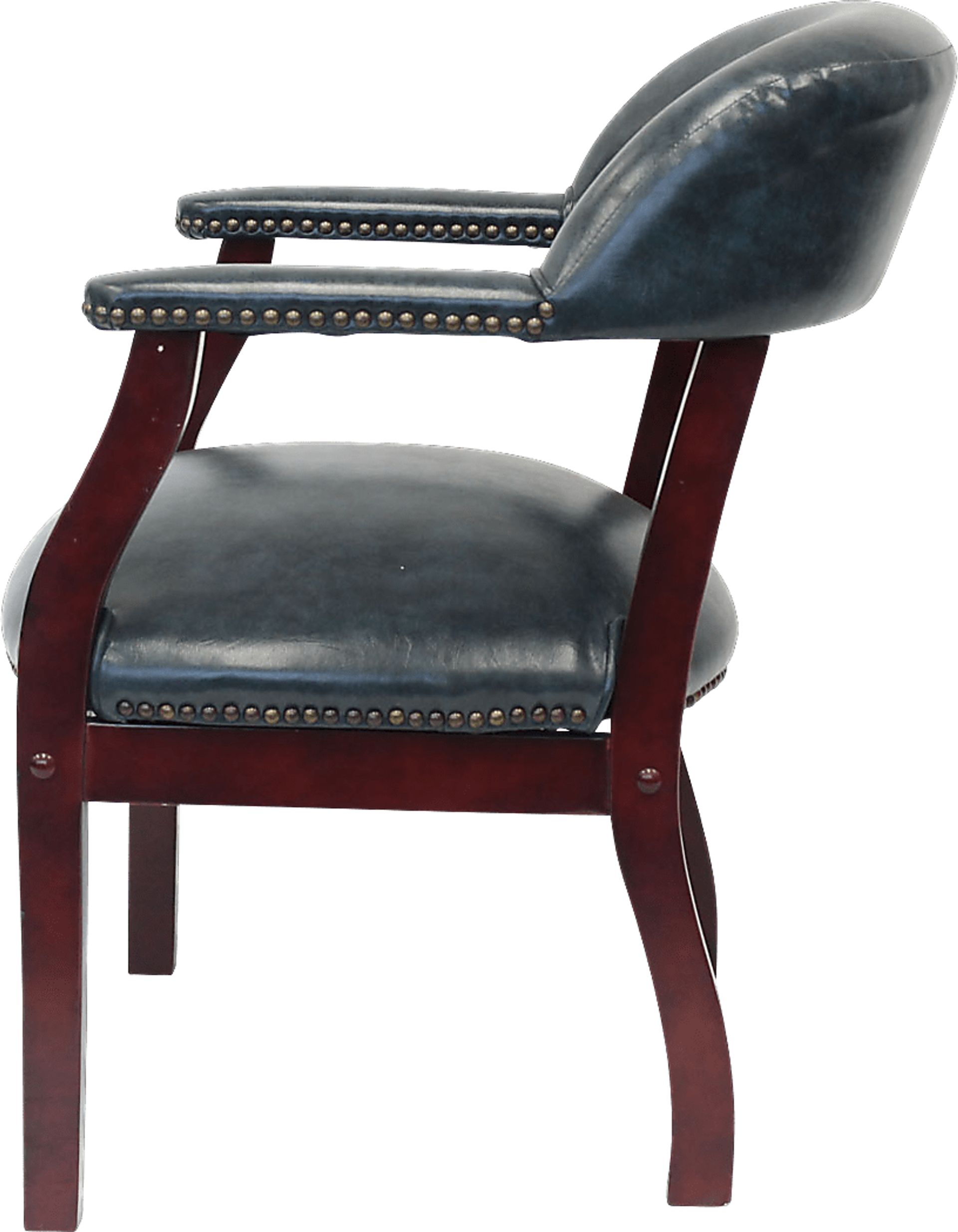 Byres Blue Desk Chair - Image 5