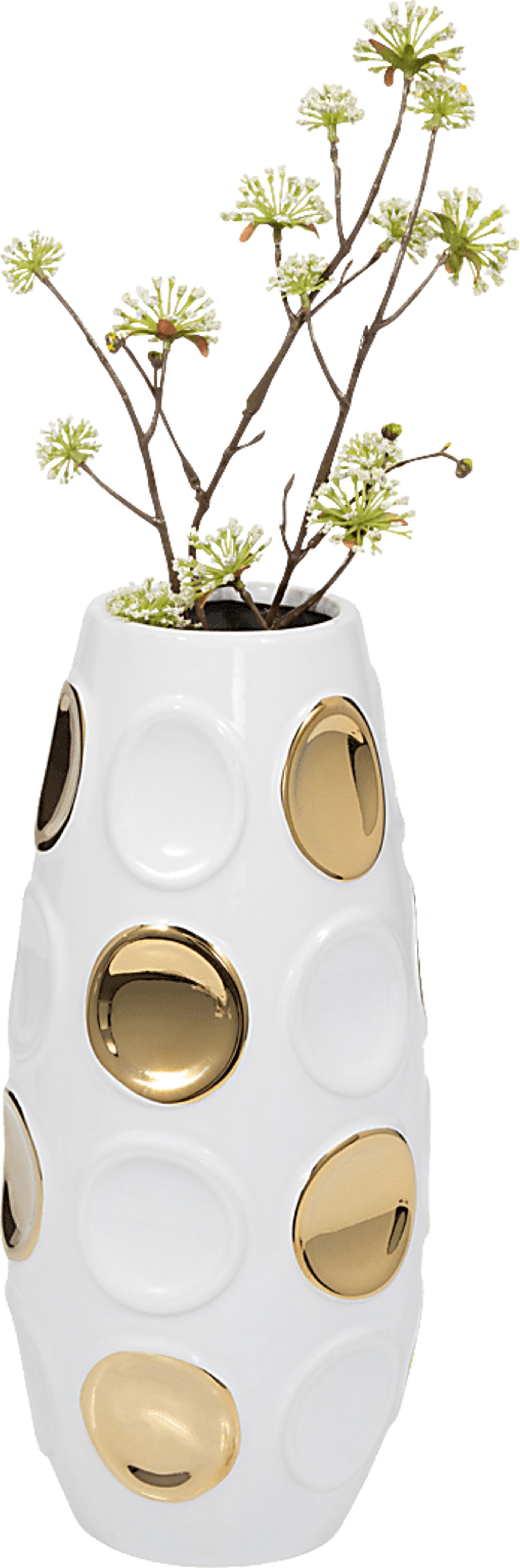 Byrington White 13 in. Vase - Image 2