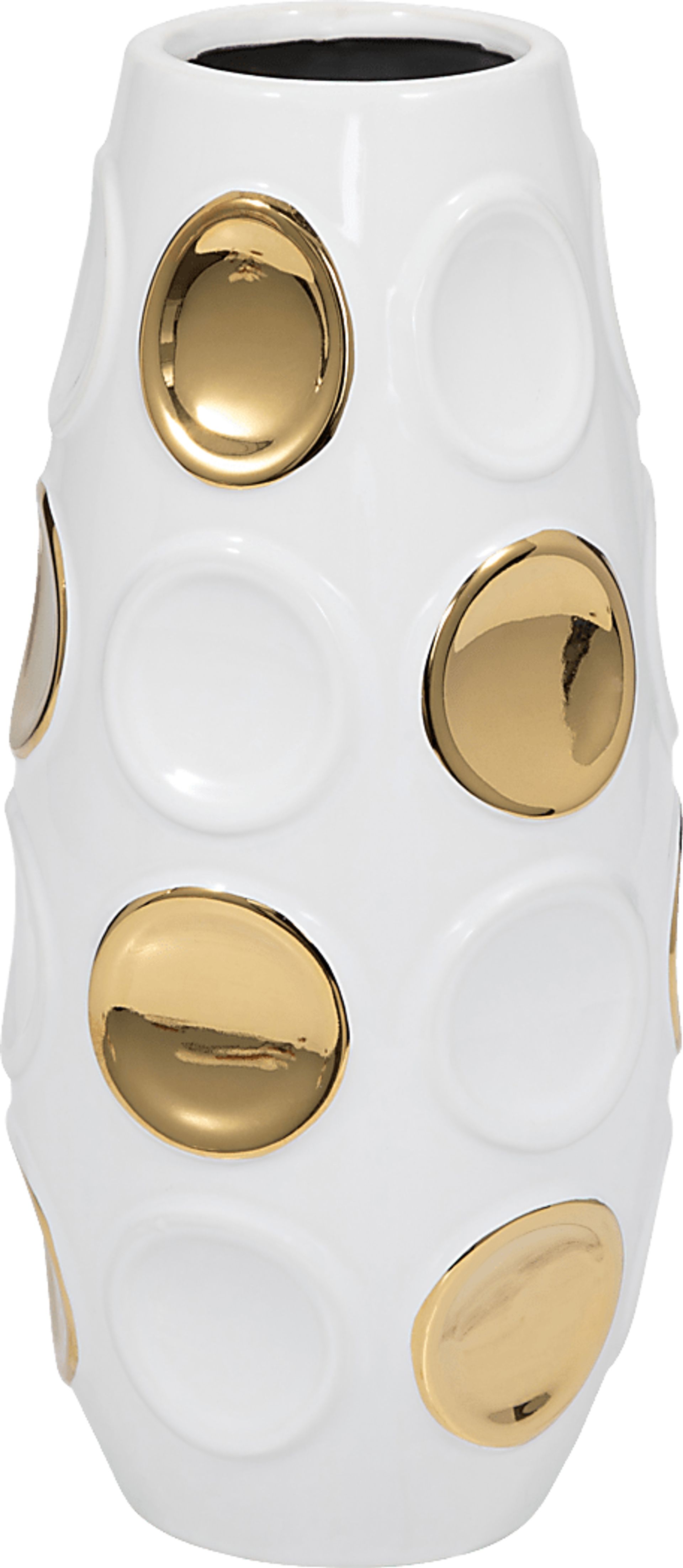 Byrington White 13 in. Vase - Image 3