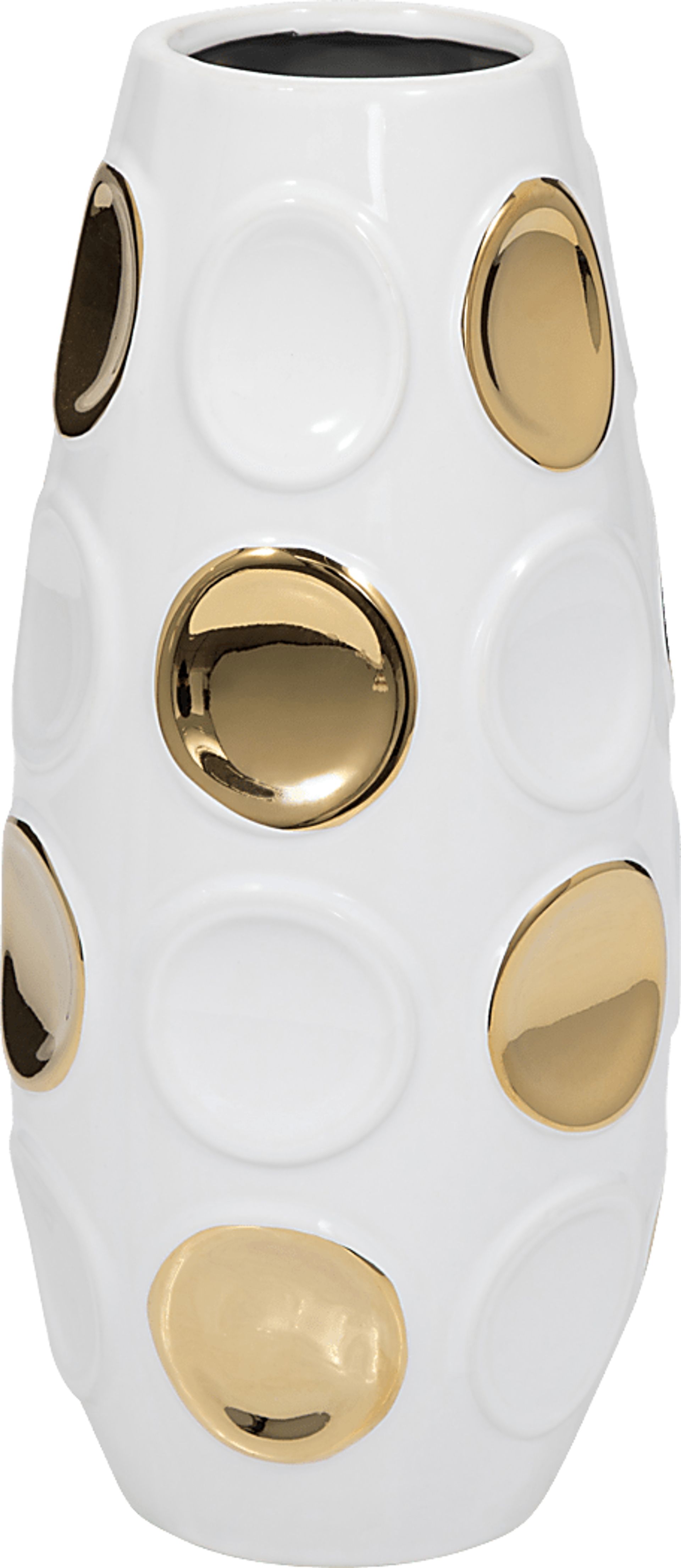 Byrington White 13 in. Vase - Image 4