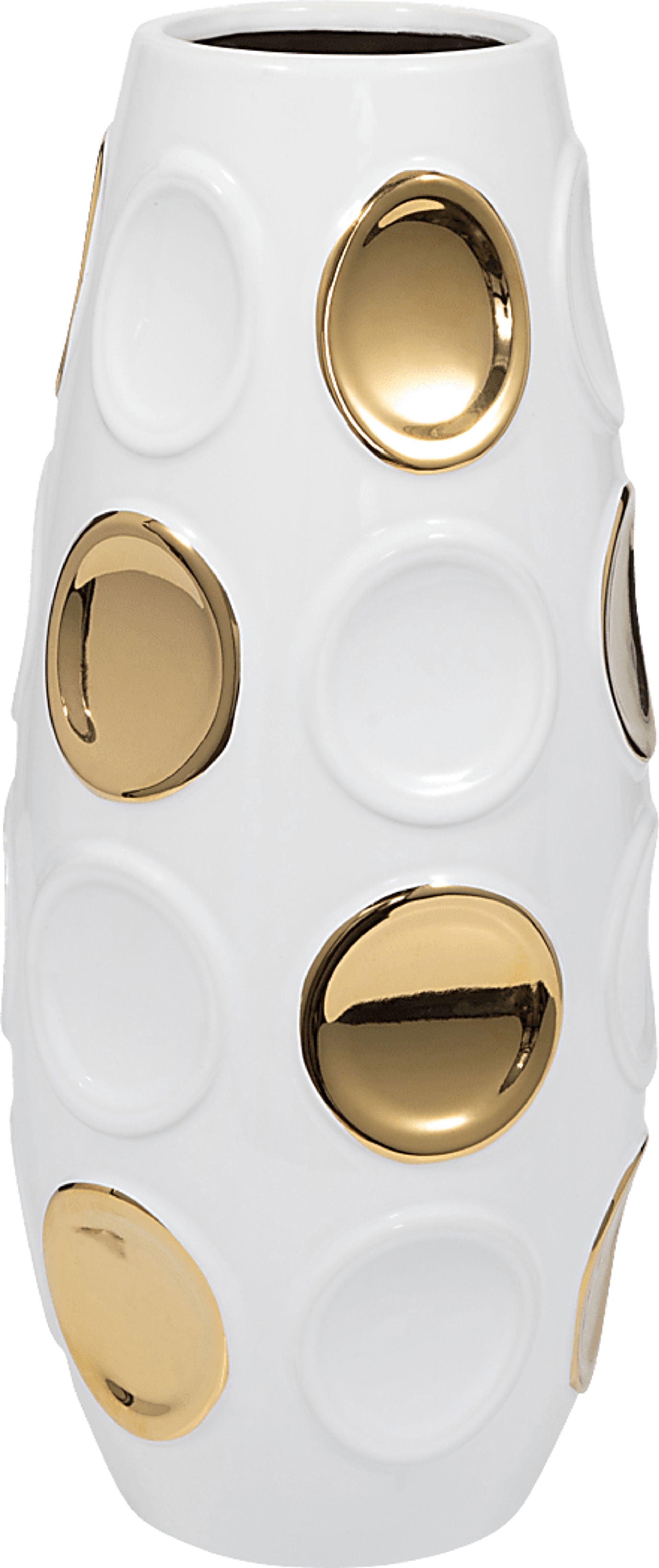 Byrington White 17 in. Vase - Image 3