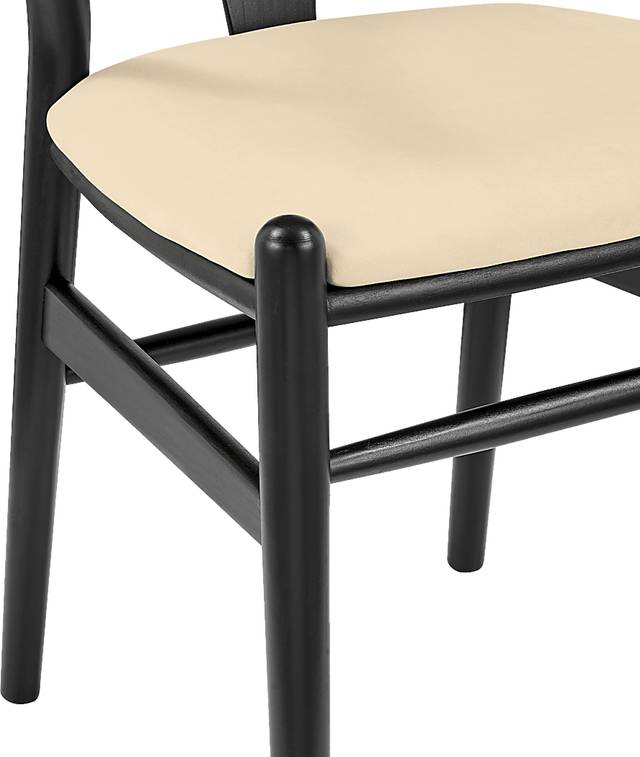 Byrnwood Black and Beige Side Chair, Set of 2 - Thumbnail - Image 7