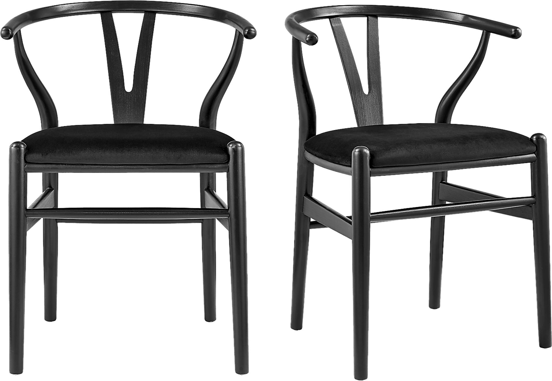 Byrnwood Black Side Chair, Set of 2 - Image 1