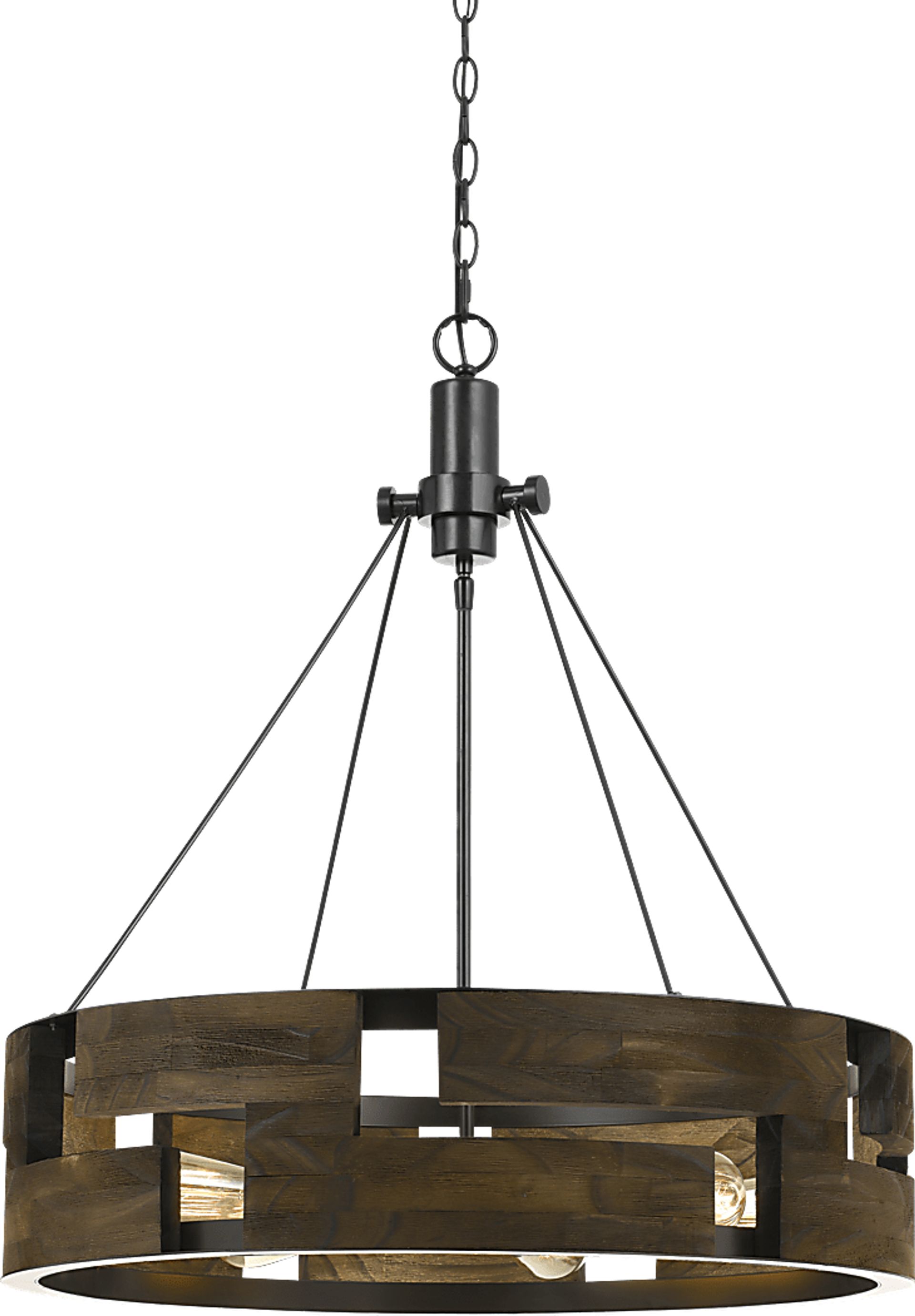 Byrum Brown Chandelier - Image 1