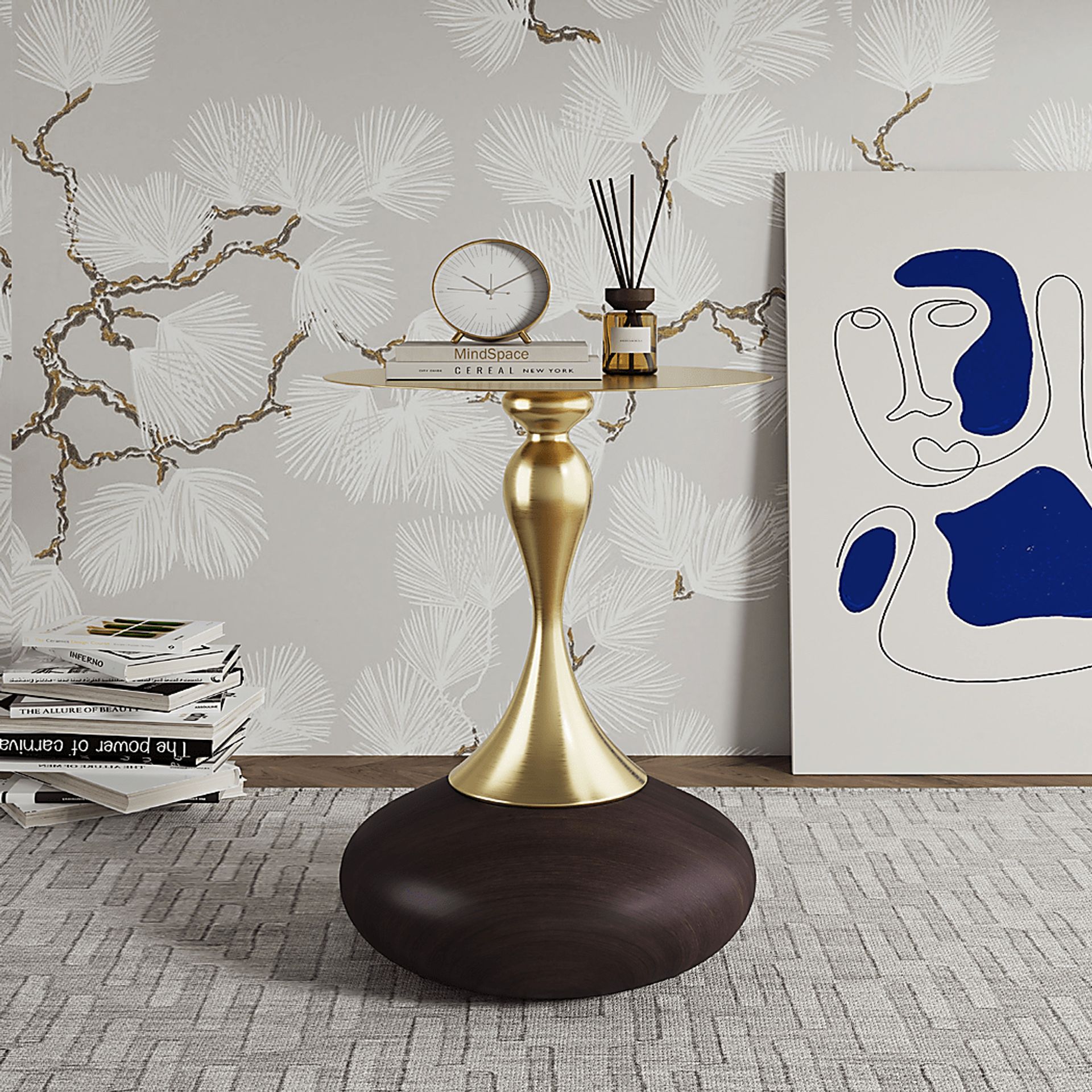 Byswick Gold End Table - Image 2