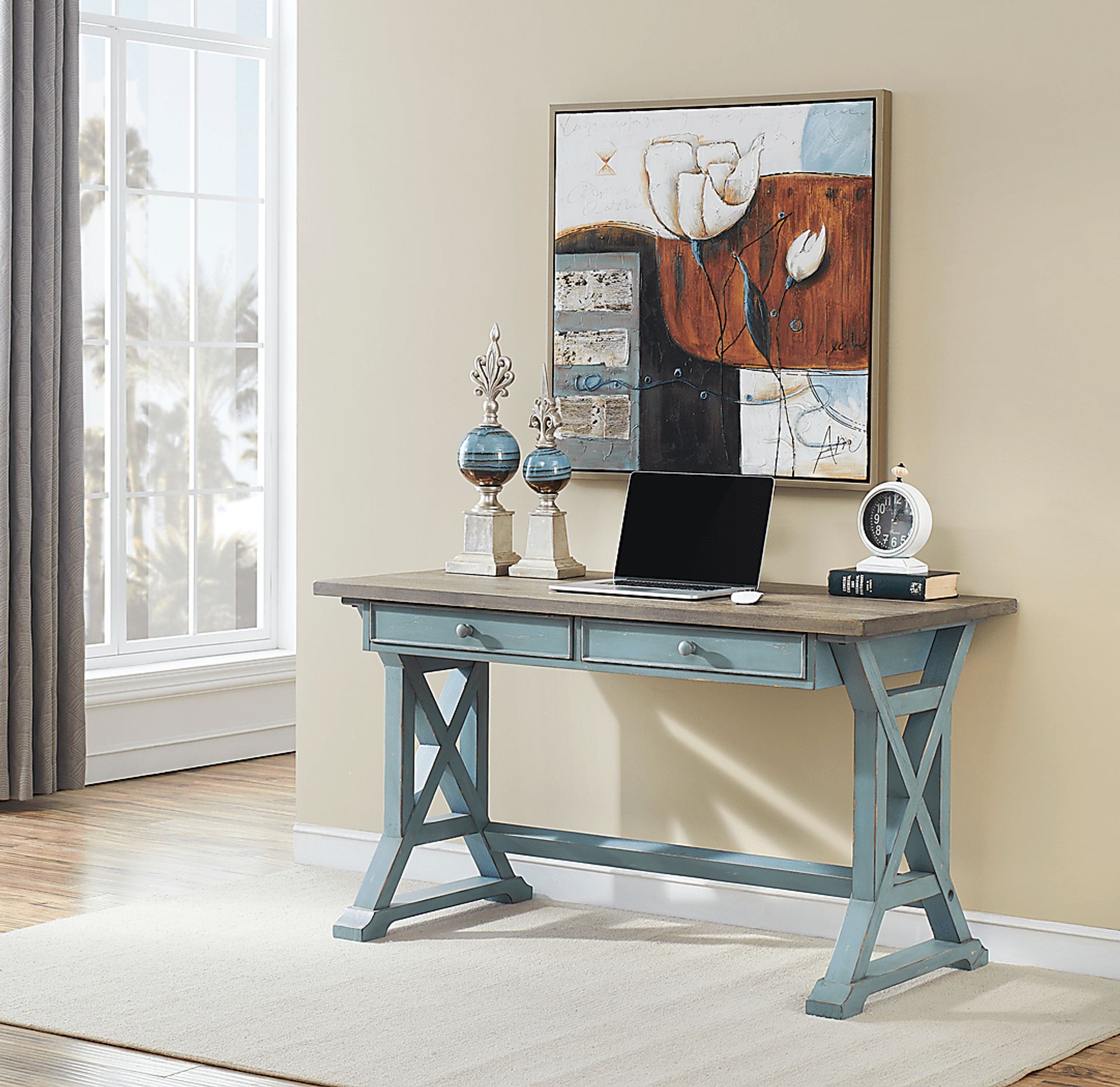 Bywood Blue Desk - Image 4