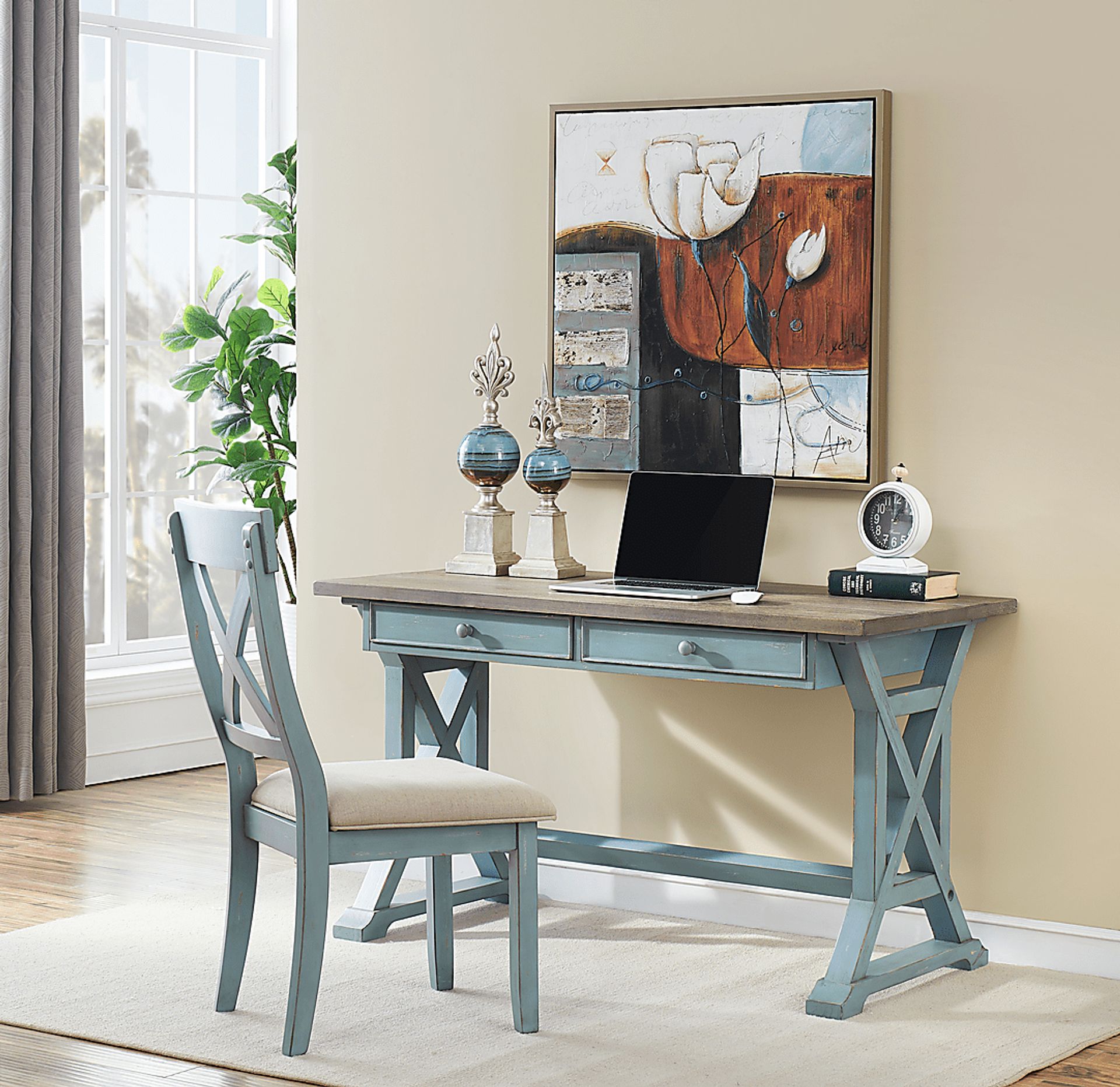 Bywood Blue Desk - Image 5