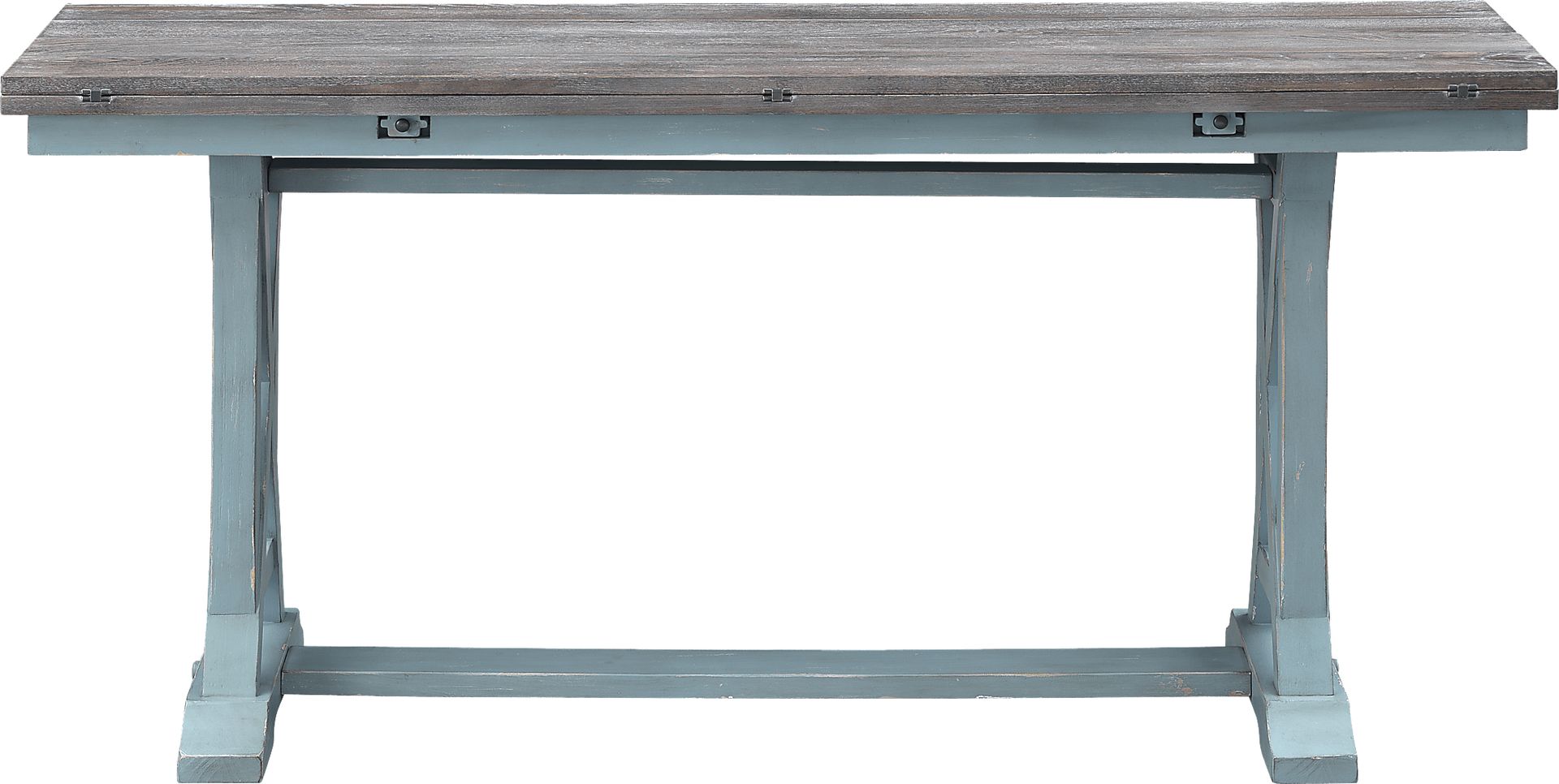 Bywood Blue Foldout Console Table - Image 3