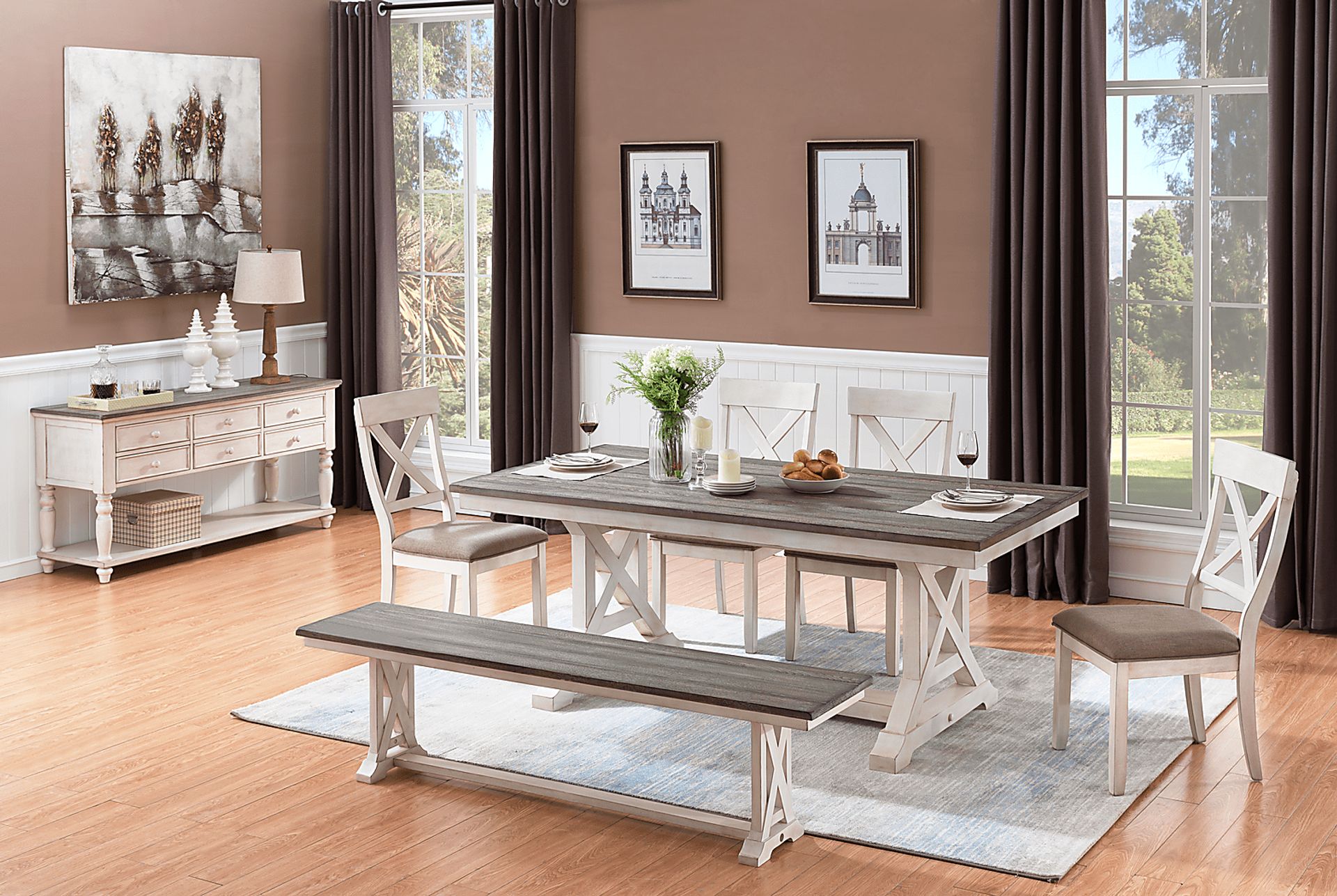 Bywood Natural Accent Bench - Image 12