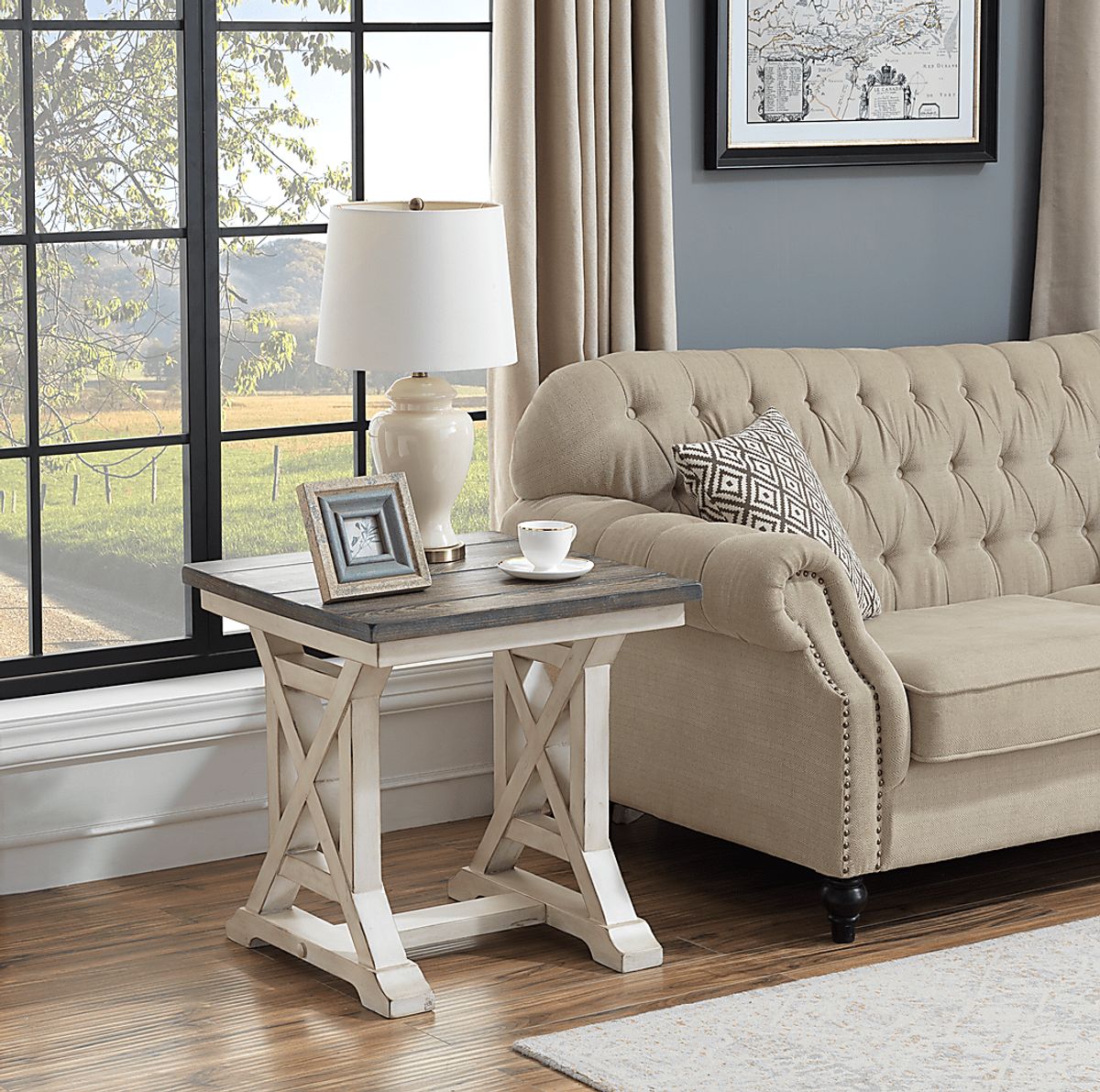 Bywood Natural Light Wood Cocktail Table | Rooms to Go