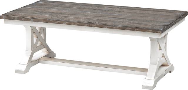 Bywood Natural Cocktail Table - Thumbnail - Image 1