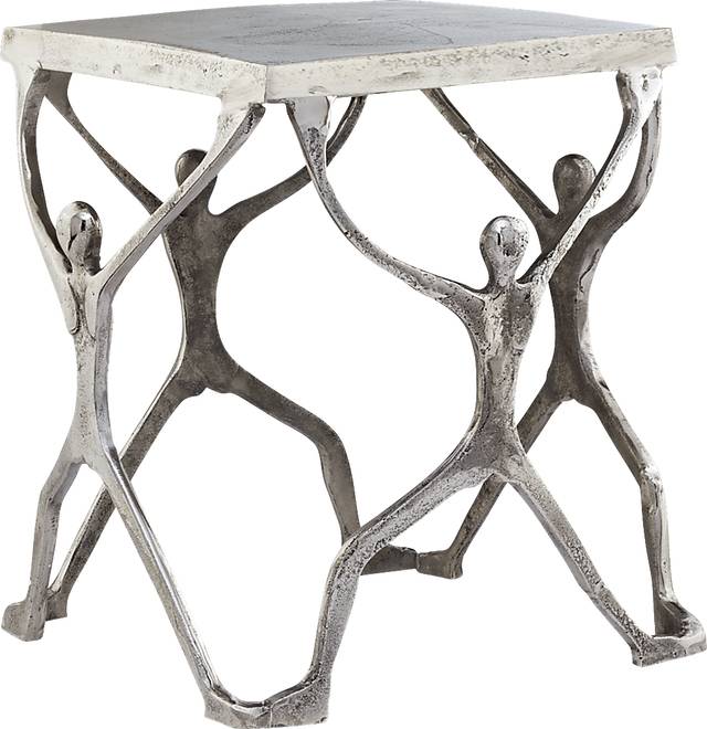 Caballero Silver Accent Table - Thumbnail - Image 1