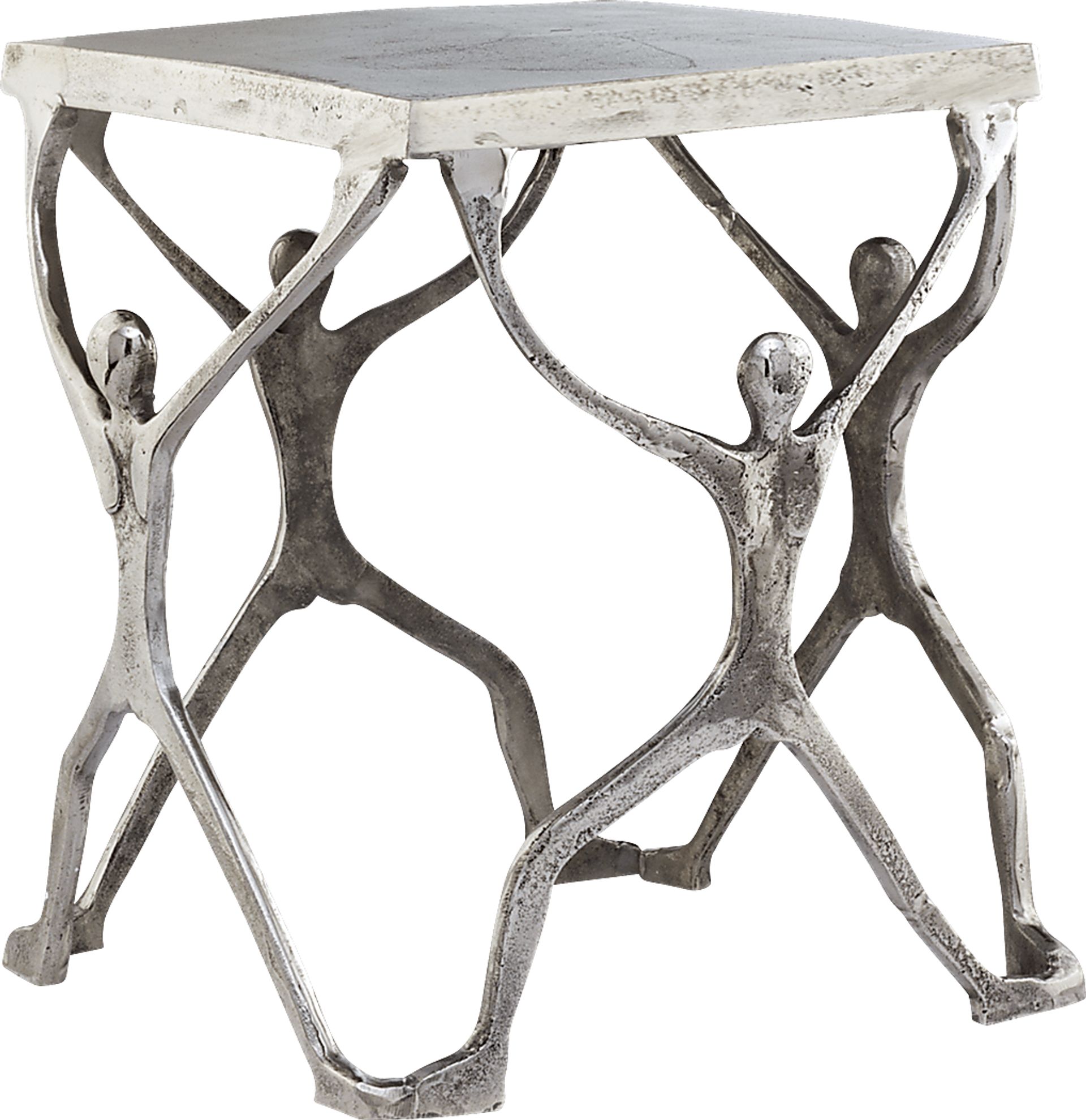 Caballero Silver Accent Table - Image 1