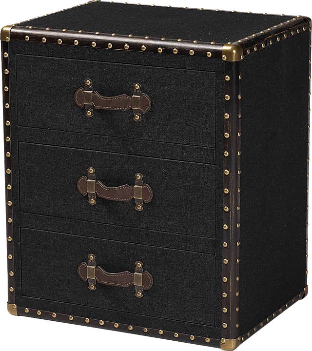 Cabanay Black End Table - Thumbnail - Image 1