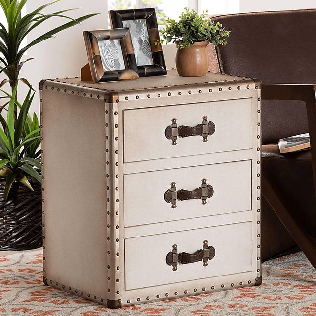 Cabanay White End Table - Thumbnail - Image 2