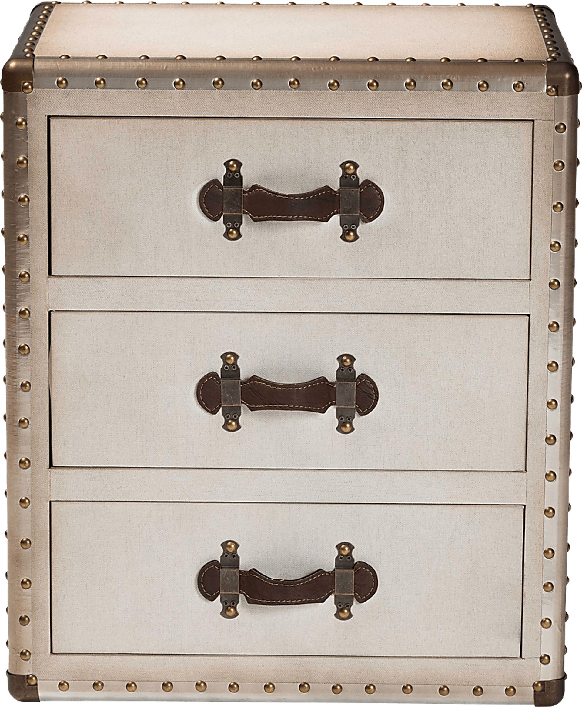 Cabanay White End Table - Image 5