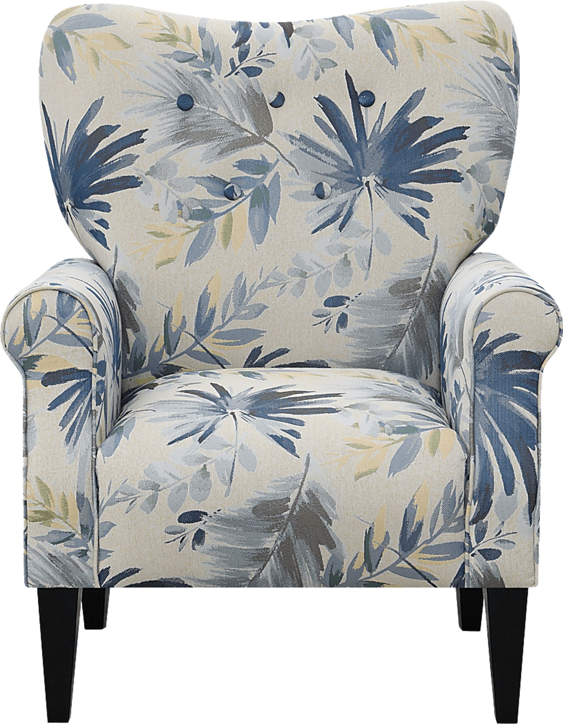 Cabell Blue Accent Chair - Image 2