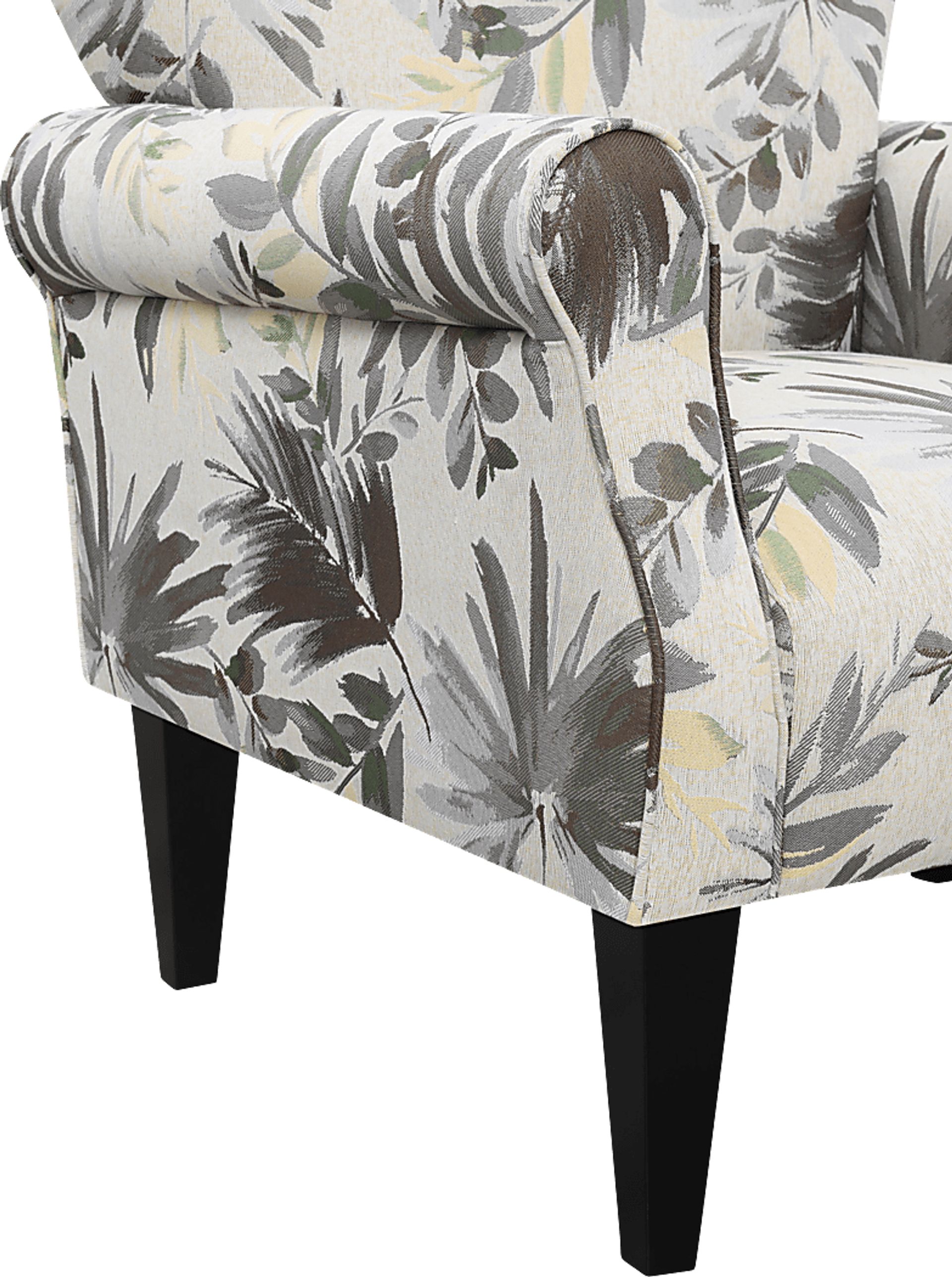 Cabell Gray Accent Chair - Image 4