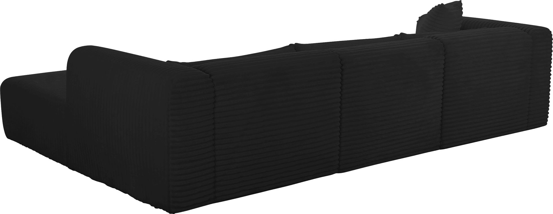 Cableswynd Black 3 Pc Right Arm Chaise Sectional - Image 4